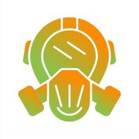 Gas Mask Vector Icon