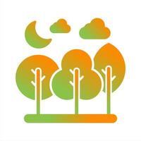 Forest Vector Icon