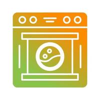 icono de vector de lavadora