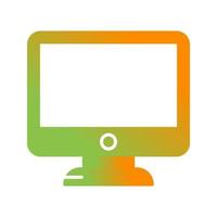 Monitor Vector Icon