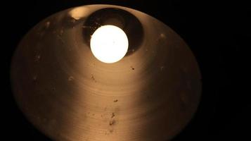 Ceiling light, viewed from below photo