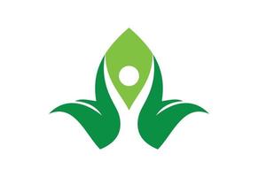 Biotechnology logo design, Vector design template