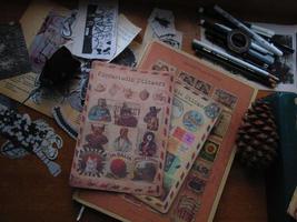 Vintage Desk Top Setting With Typewriter and Old Books In Karachi Pakistan 2022 photo