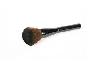 A brush for applying foundation for the face. Elite level cosmetics. A series of shots. Part-12.2 photo