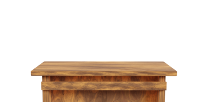 3d houten tafel png