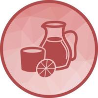 Sangria Low Poly Background Icon vector