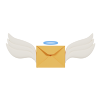 3d email spécial amour png