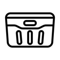 Crate Icon Design vector