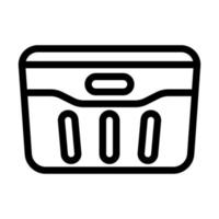 Crate Icon Design vector