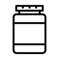 Jar Icon Design vector