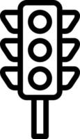 Traffic Light Icon Design vector