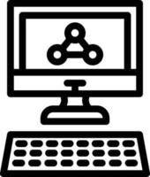 Computer Icon Design vector