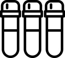 Test Tube Icon Design vector
