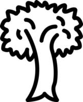 diseño de icono de árbol vector