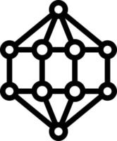 Nanocrystal Icon Design vector