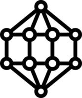 Nanocrystal Icon Design vector