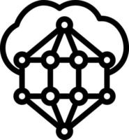 Nano Cloud Icon Design vector