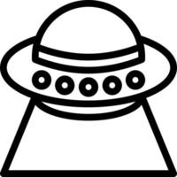 UFO Icon Design vector