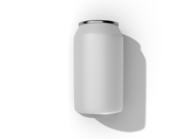 Soda or soft drink can mockup png