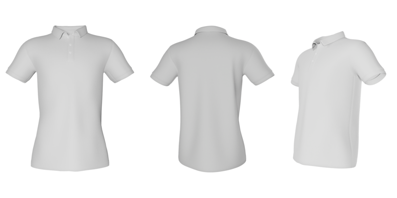 Polo Shirt Templates PNGs for Free Download