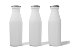 mjölk och vatten flaska förpackning attrapp png