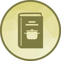 Soup Recipes Low Poly Background Icon vector