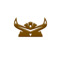 icono de casco vikingo o empresa de logotipos png