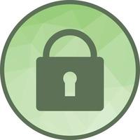 Security Low Poly Background Icon vector
