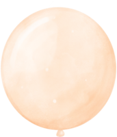 carino dolce pastello palloncini mazzo acquerello png