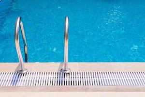 Swimming pool with stair photo