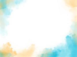Watercolor Background with Copy Space photo