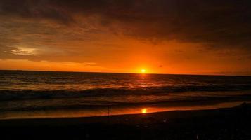 Sunset at the Beach photo