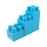 blocs de construction avec fond transparent png