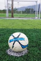 artificial grass soccer arena photo