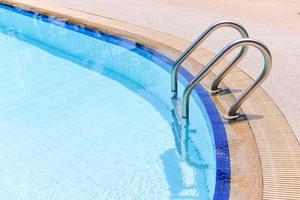 Swimming pool with stair photo