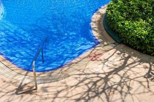 Swimming pool with stair photo