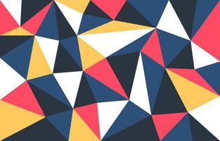 Abstract Triangular Shapes Background vector