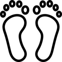 Footsteps Icon Design vector