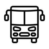 diseño de icono de transporte público vector