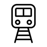 diseño de icono de tren vector