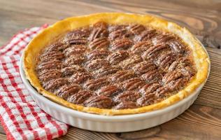 Whole Pecan pie photo