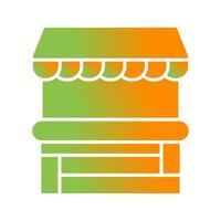 Food Stand Vector Icon