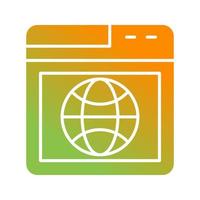 Web Browser Vector Icon