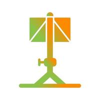 Music Stand Vector Icon