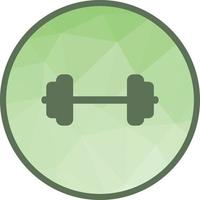 Weightlifting Low Poly Background Icon vector