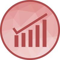 Pagerank Checker Low Poly Background Icon vector