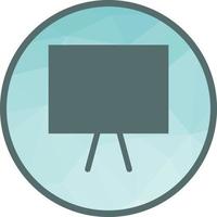 Office Board Low Poly Background Icon vector