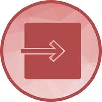 Exit to App Low Poly Background Icon vector
