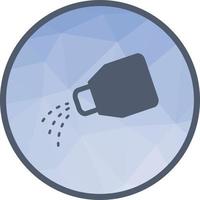 Salt bottle Low Poly Background Icon vector