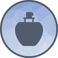 Perfume I Low Poly Background Icon vector